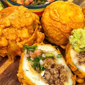 papas rellenas
